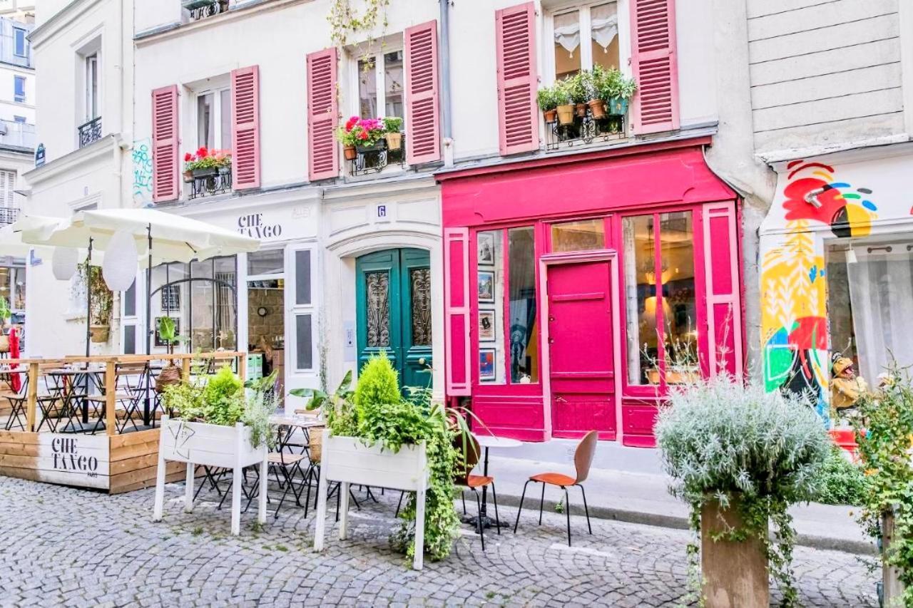 Amelie Poulain Studio In Heart Of Montmartre Paris Bagian luar foto